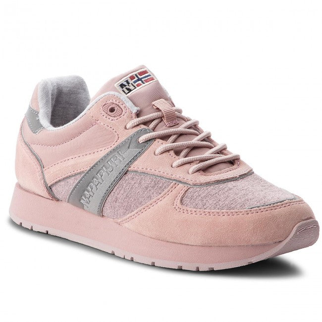NAPAPIJRI Pink Suede Sneakers