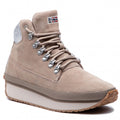 NAPAPIJRI Beige Suede Sneakers