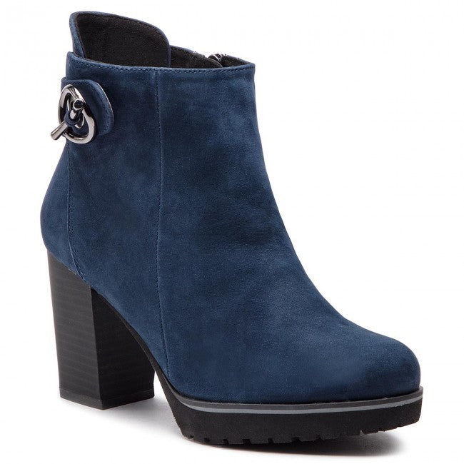 CAPRI Navy Blue Suede Shoes