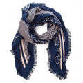 OAKLEE Blue Woolen Scarf